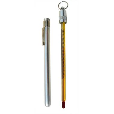 glass spirit filled thermometer